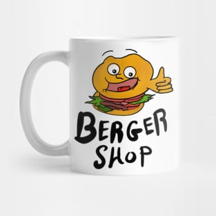 Burger Shop Mug